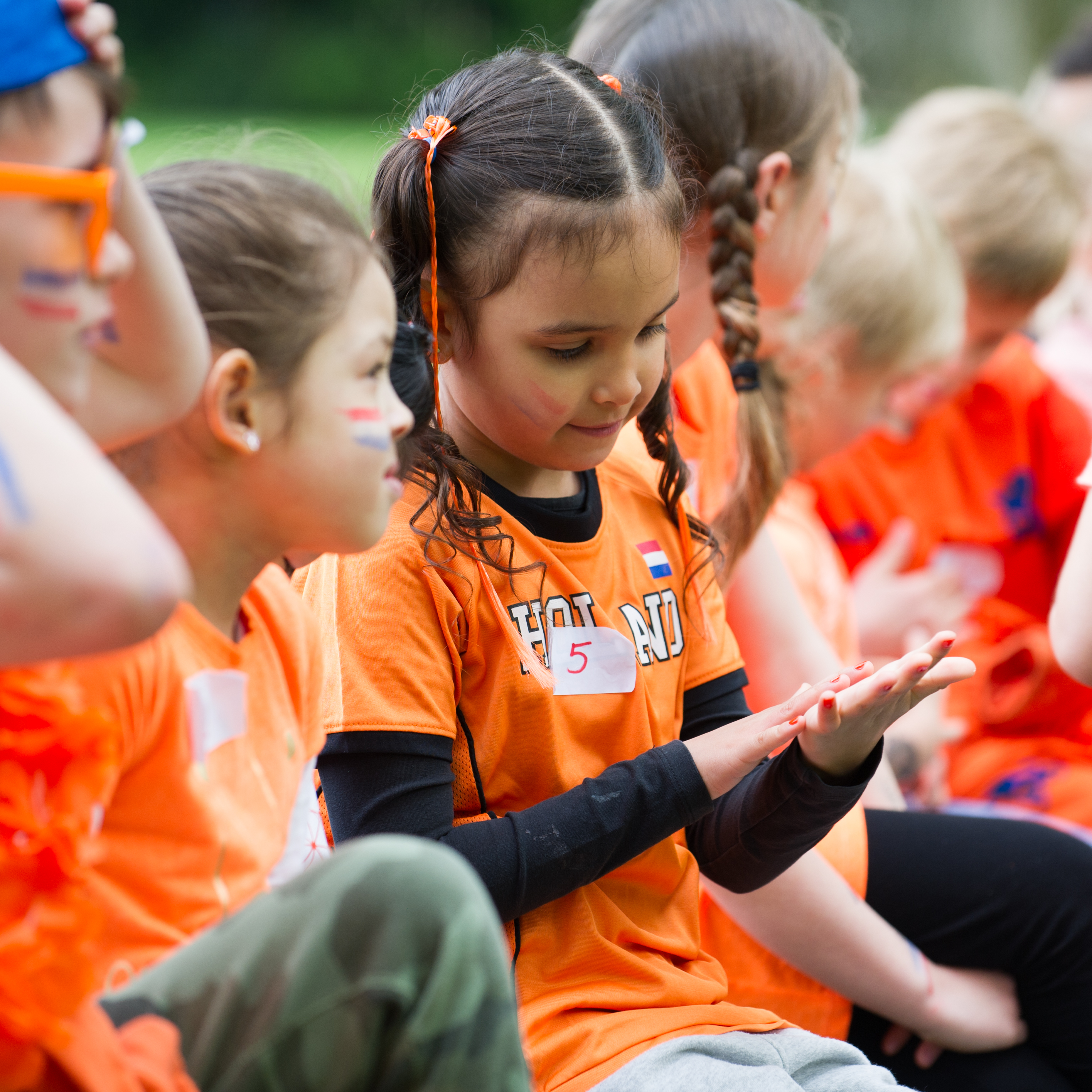 Children following the UK curriculum