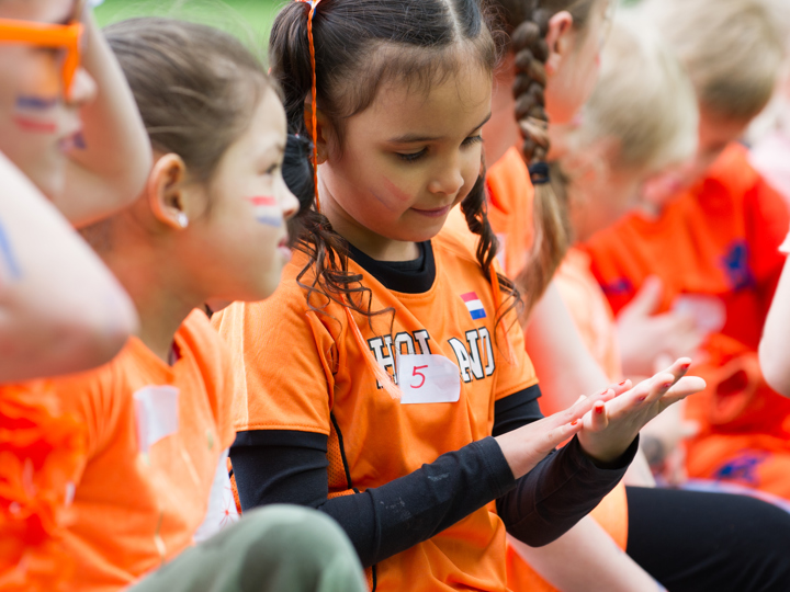 Children following the UK curriculum