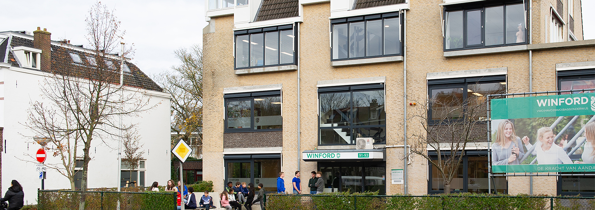 Schoolgebouw Winford Leiden