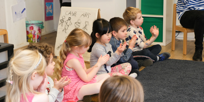 children following the intenational primary curriculum